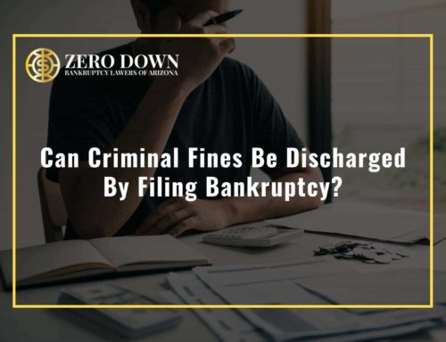 Can Criminal Fines Be Discharged By Filing Bankruptcy?