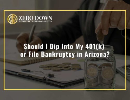 Should I Dip Into My 401(k) or File Bankruptcy in Arizona?