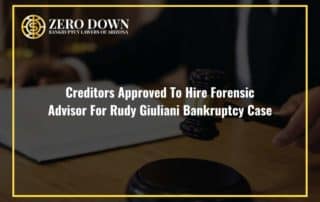 Creditors Approved To Hire Forensic Advisor For Rudy Giuliani Bankruptcy Case