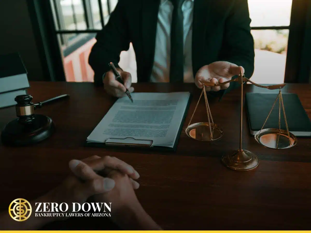 Legal consultation on filing for bankruptcy at Zero Down Bankruptcy Lawyers of Arizona